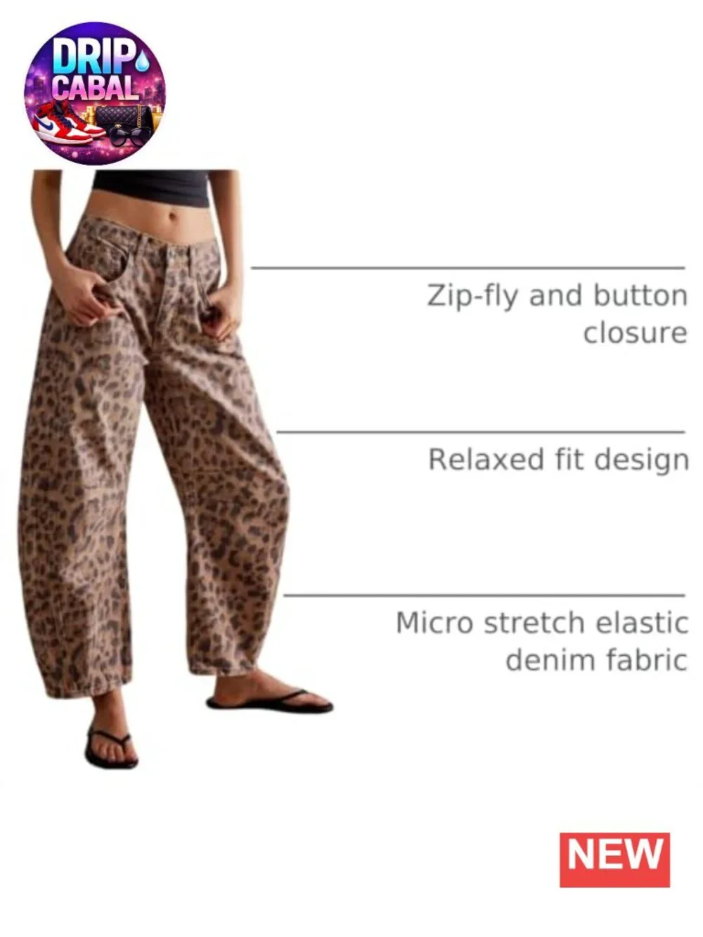 Mid Rise Barrel Jeans Wide Leg Stretch Cropped Denim Y2K